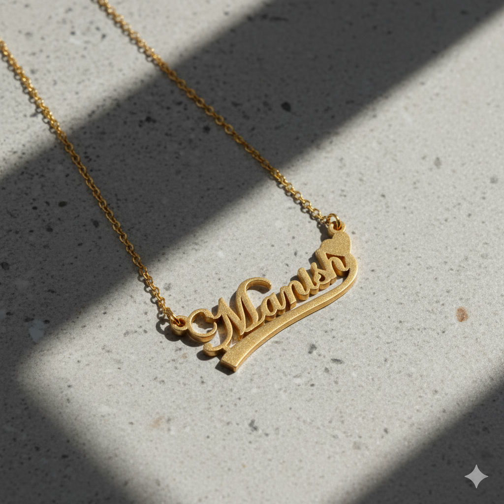 Classic Customized Necklace With Heart