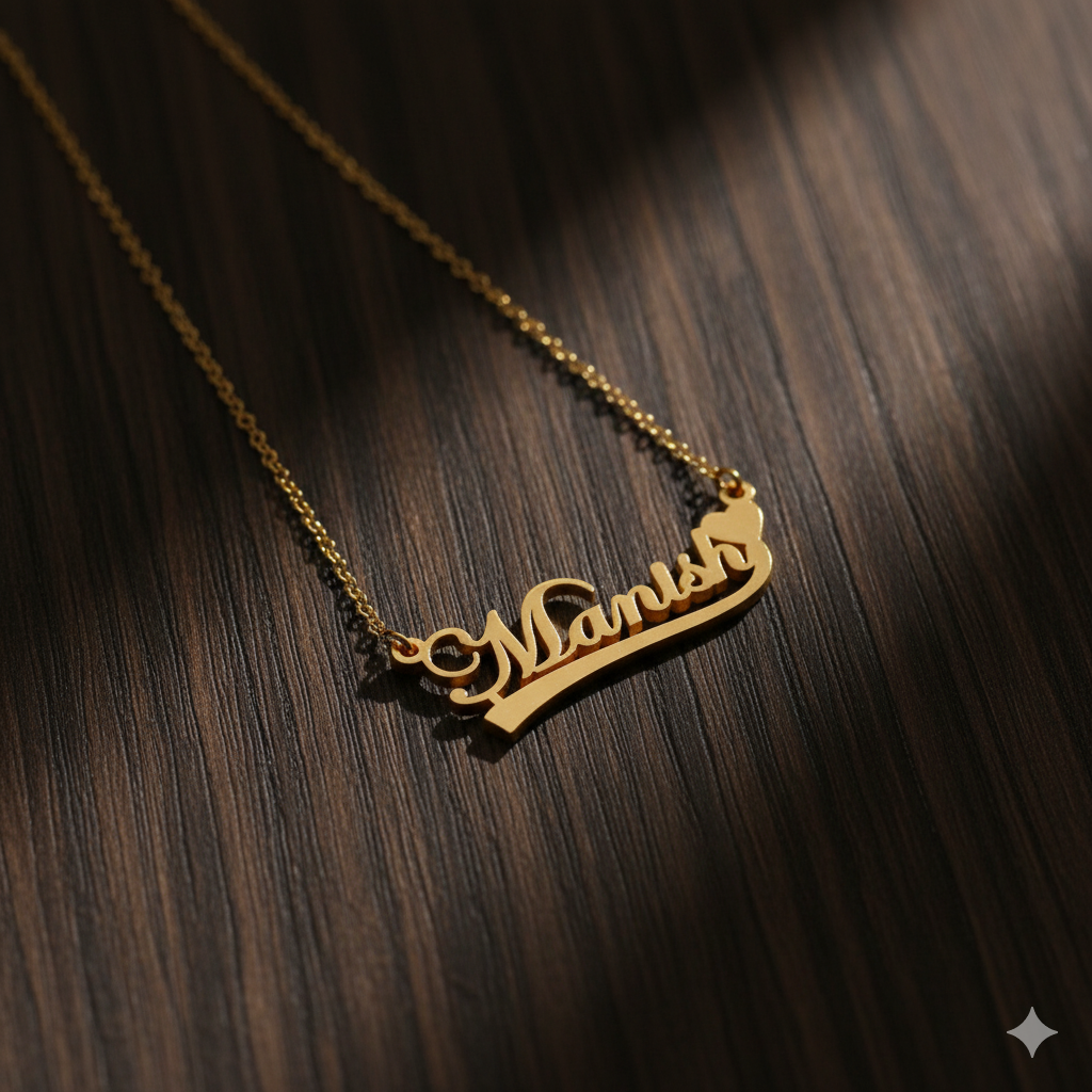 Classic Customized Necklace With Heart