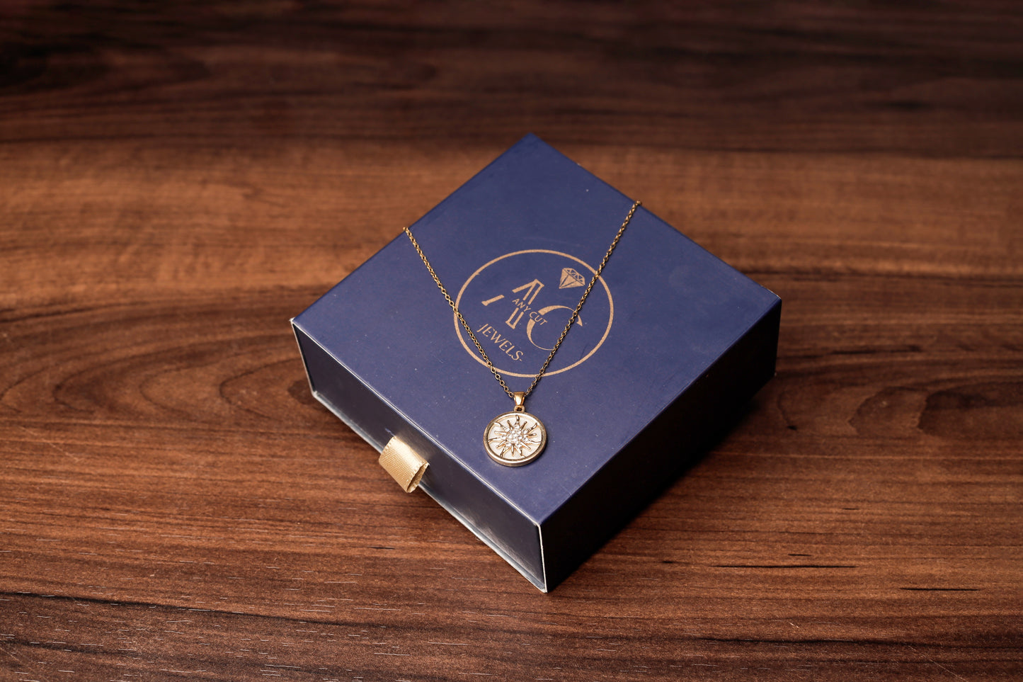 Astra Sun Medallion Necklace