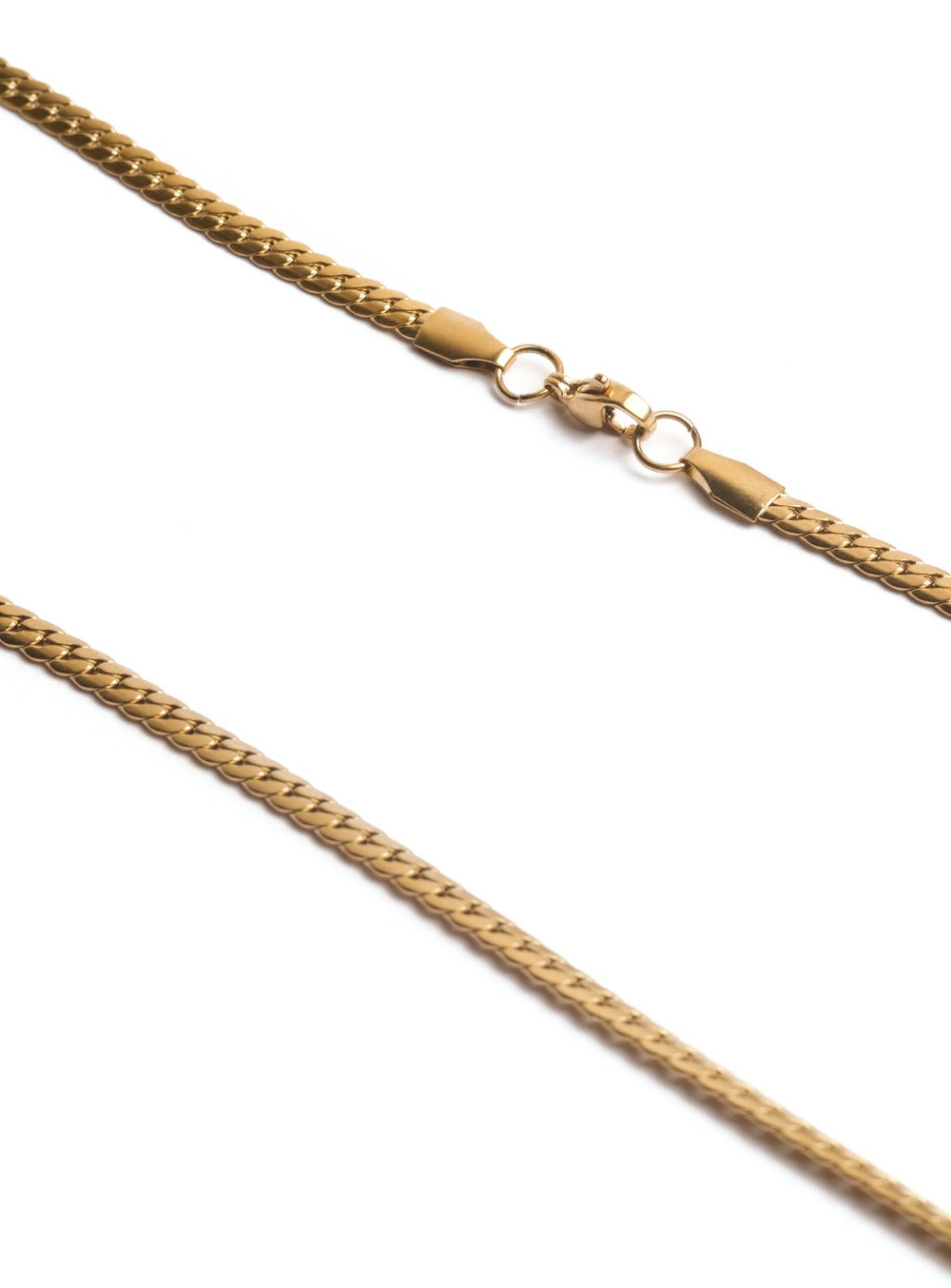 Flat Curb Chain (Golden)