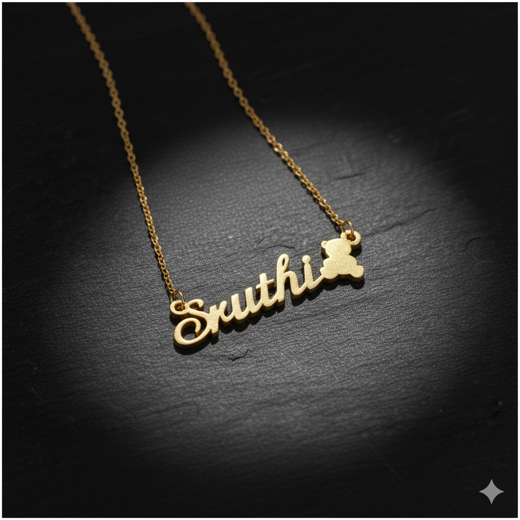 Exclusive Necklace With Teddy Charm