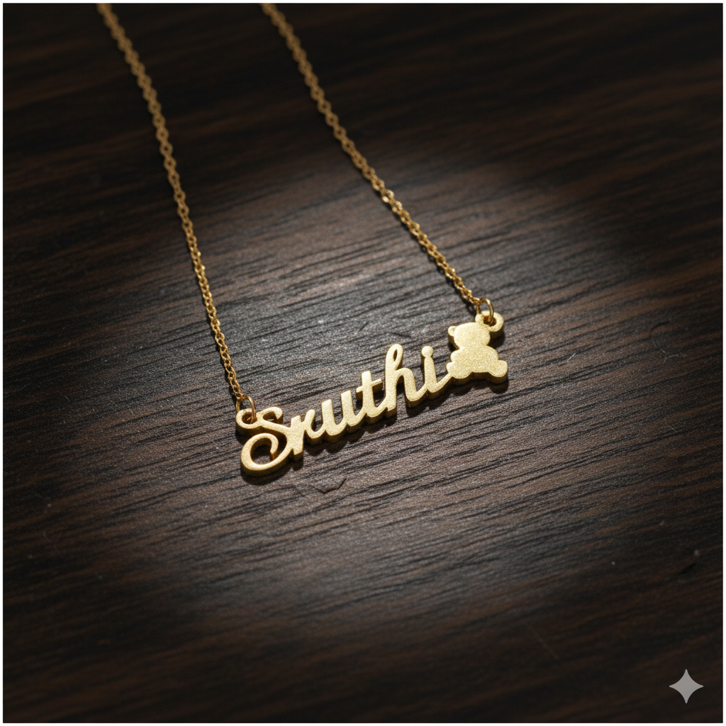 Exclusive Necklace With Teddy Charm