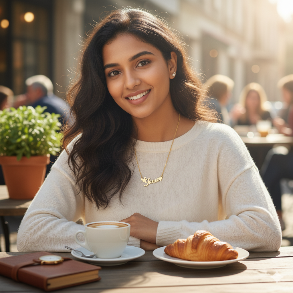 Charming Necklace With Beautiful Hearts