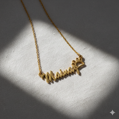 Customized Necklace With Paw