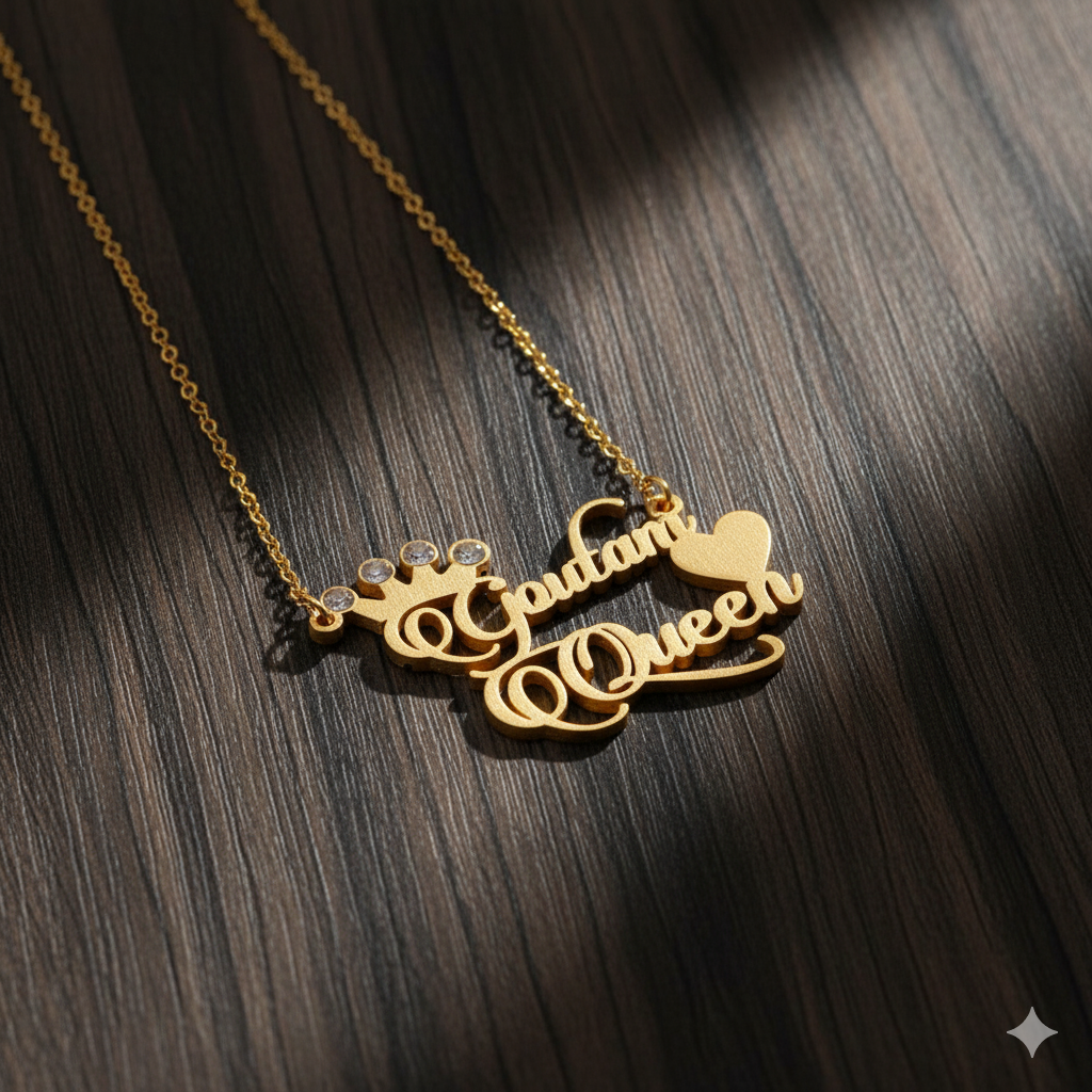 Elegant Necklace With Charming Stones