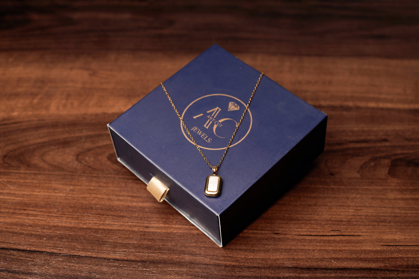 Elysian Recta Charm Necklace