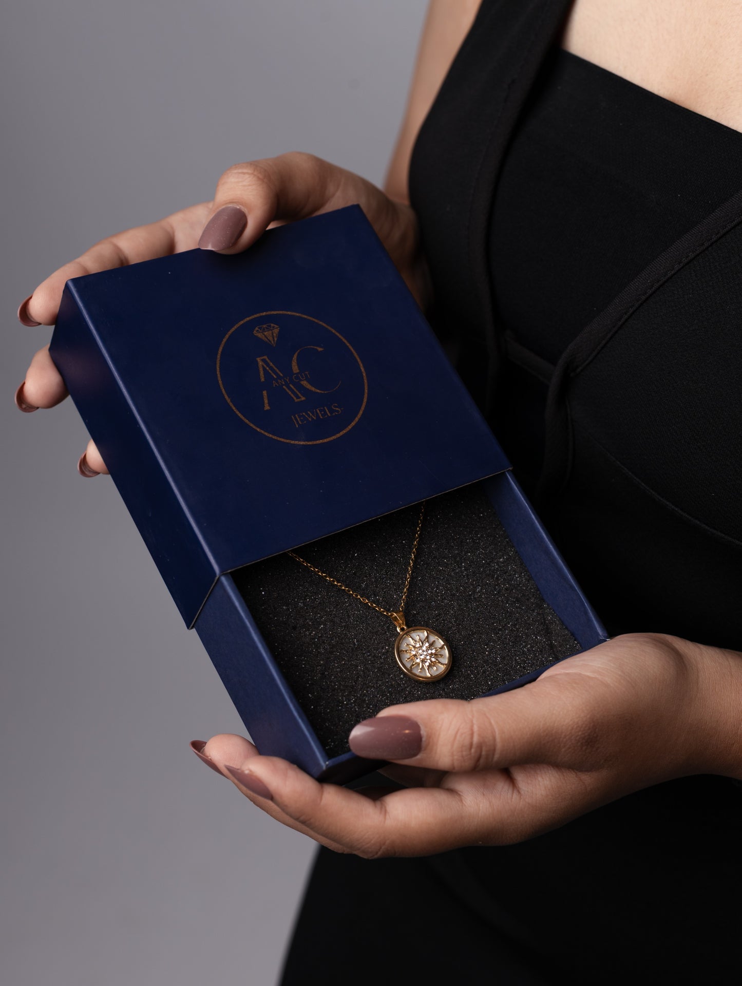 Astra Sun Medallion Necklace