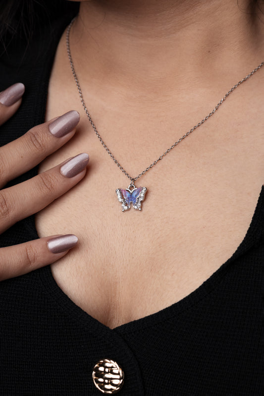 Mystic Flutter Butterfly Necklace