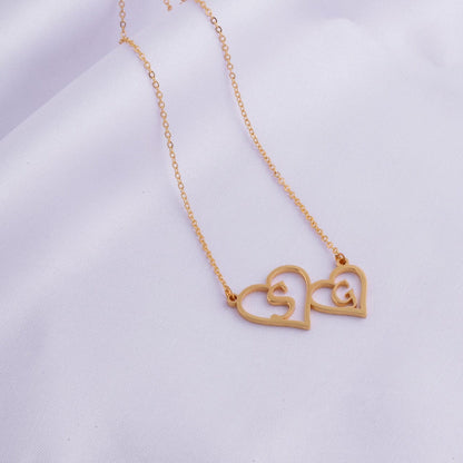 Opulent Necklace With Name Initials
